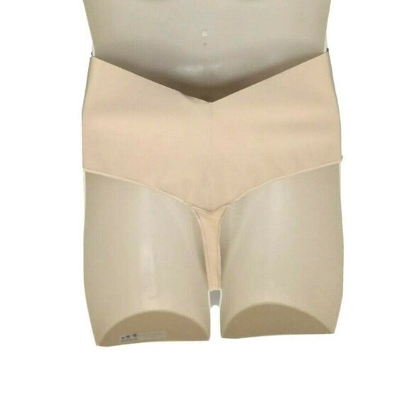 Maidenform Curvy Cooling Shaping Thong Firm Control Beige Plus Size 2X NEW - Picture 4 of 10